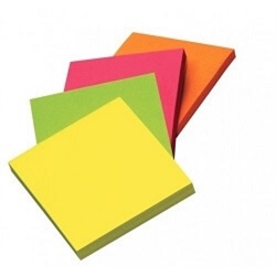 Stick'n Notes 100 ark - 76x76 mm 